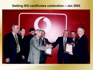 Core processes are managed by cross-functional teams.