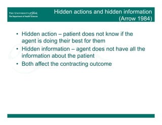 Alan Maynard Quality in the NHS: OHE Annual Lecture with Alan Maynard | PDF ...