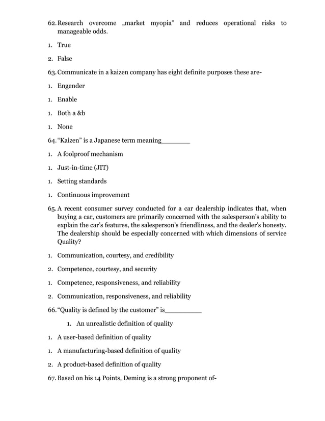 Kaizen_Professional__(Certification) “Quality is defined by the