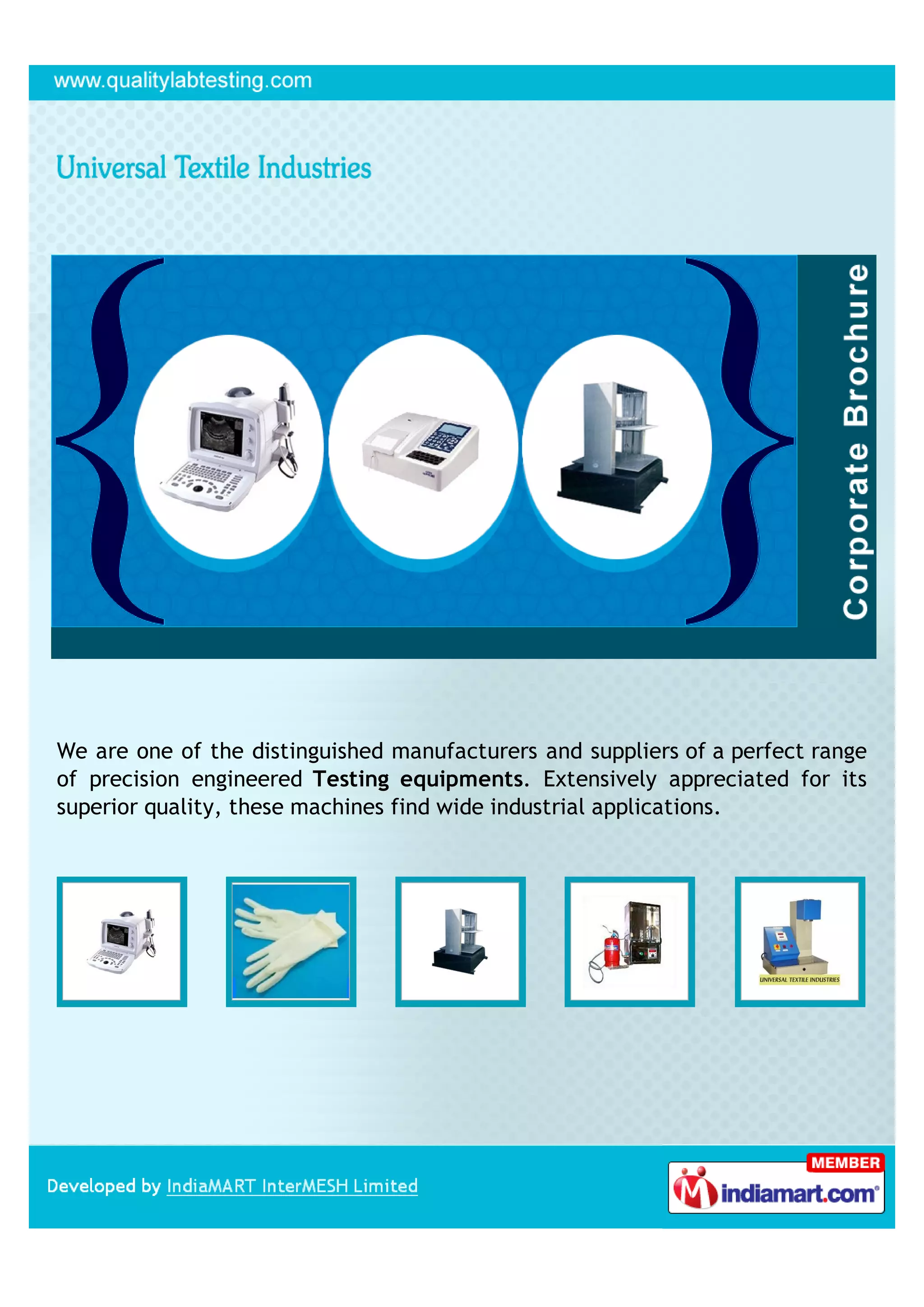 Uninvention Testing Equipments Pvt. Ltd., Faridabad, Testing equipments ...
