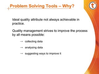 Comprehensive Guide to Quality Management and Problem Solving in ...