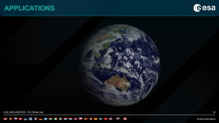 19ESA UNCLASSIFIED - For Official Use
APPLICATIONS
ESA UNCLASSIFIED - For Official Use 19
 