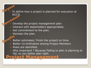  Quality Assurance of your Product/Process