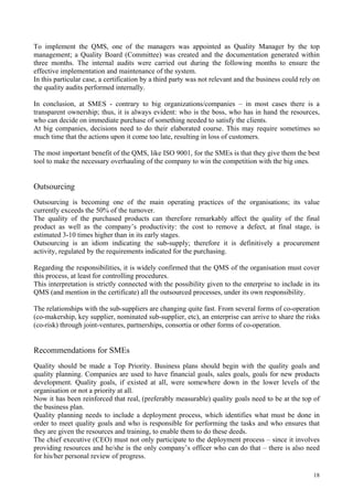 Quality management system | PDF