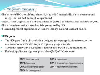 Quality management system