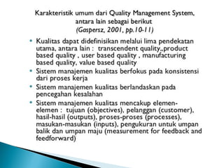 Quality management system (qms)