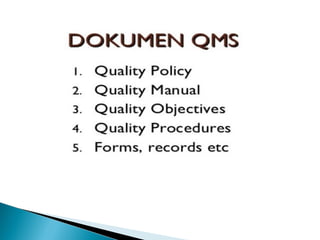 Quality management system (qms)