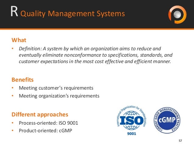 Quality Management Systems in different industries - from ... Quality Management Systems in different industries - from ...