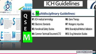 TREY
research
ICHGuidelines
Q
S
E
M
21
4. Multidisciplinary Guidelines:
 
