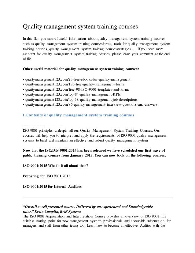 quality control dt coursework Online courses in quality control an online degree in quality control often covers topics like quality fundamentals, metrology and quality auditing keep reading for more information and answers to some commonly asked questions about classes, online learning and course options. quality control dt coursework Online courses in quality control an online degree in quality control often covers topics like quality fundamentals, metrology and quality auditing keep reading for more information and answers to some commonly asked questions about classes, online learning and course options.