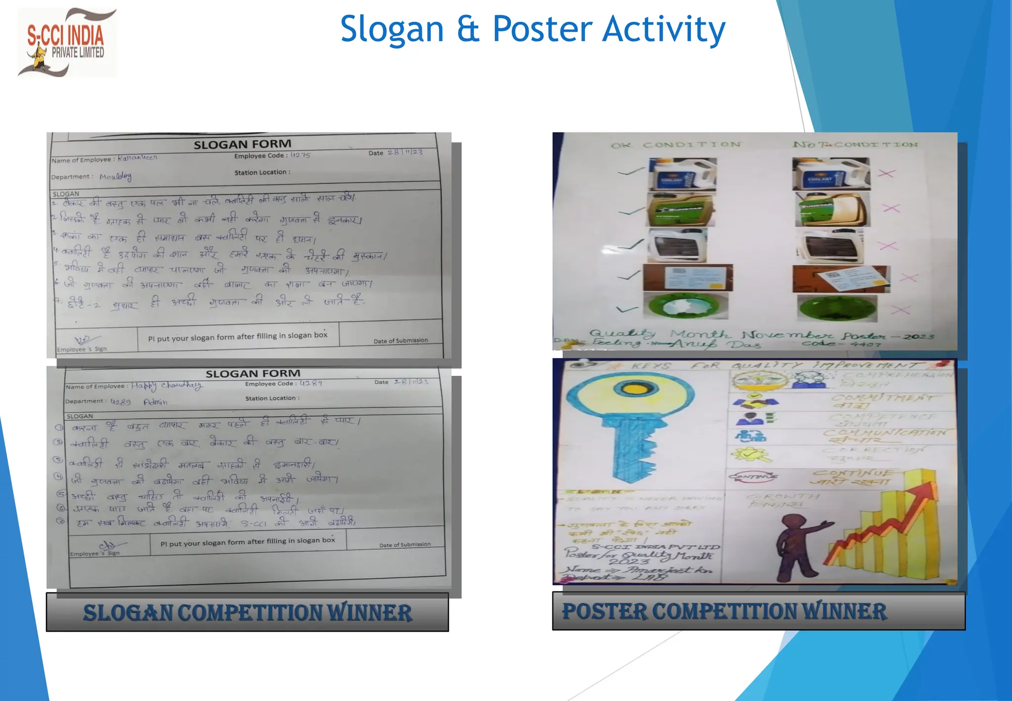 Slogan & Poster Activity
 