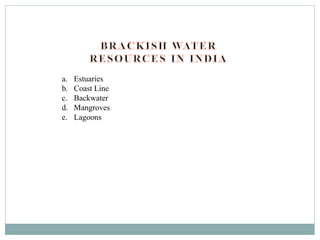 Quality of irrigation water | PPTX