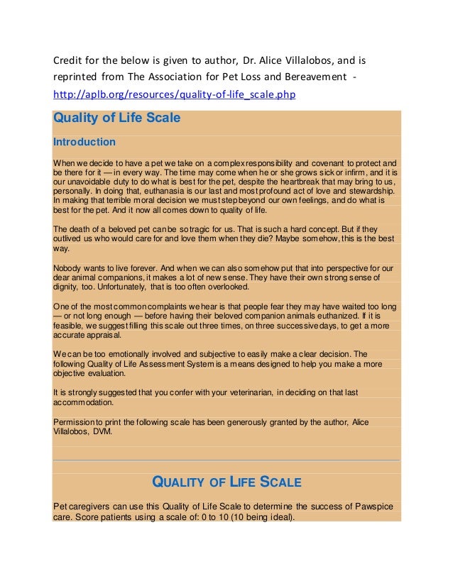 quality of scale quality of scale for animals by dr villalobos quality of scale quality of scale for animals by dr villalobos