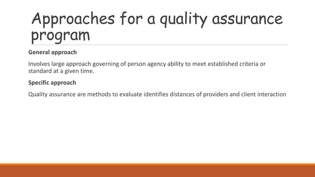 Quality of nursing | PPTX