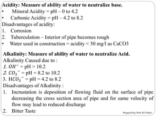 Tuberculation Water Quality of water | PDF