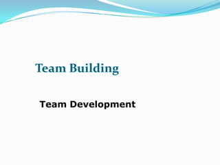 Team BuildingDecision-Making