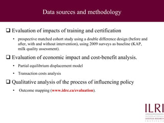 Quality and safety improvements in informal milk markets and implications for food safety policy