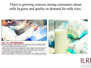Quality and safety improvements in informal milk markets and implications for food safety policy