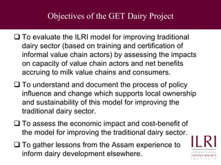 Quality and safety improvements in informal milk markets and implications for food safety policy