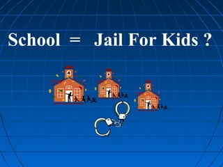 School = Jail For Kids ? 
 