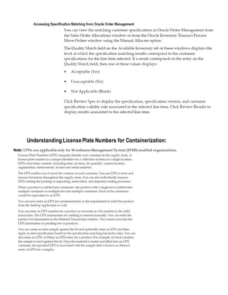 Understanding License Plate Numbers for Containerization:
Note: LPNs are applicableonly for WarehouseManagement System (WMS) enabled organizations.
 