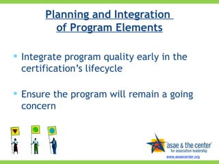 Intertating Programs Quality Standards For Certification Programs | PPT