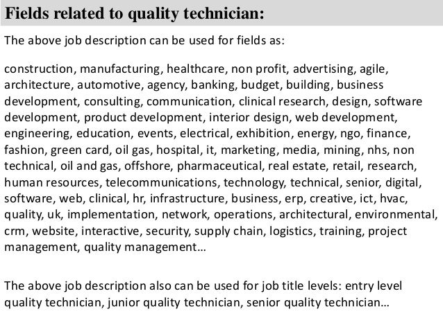 auto technician job description stylish