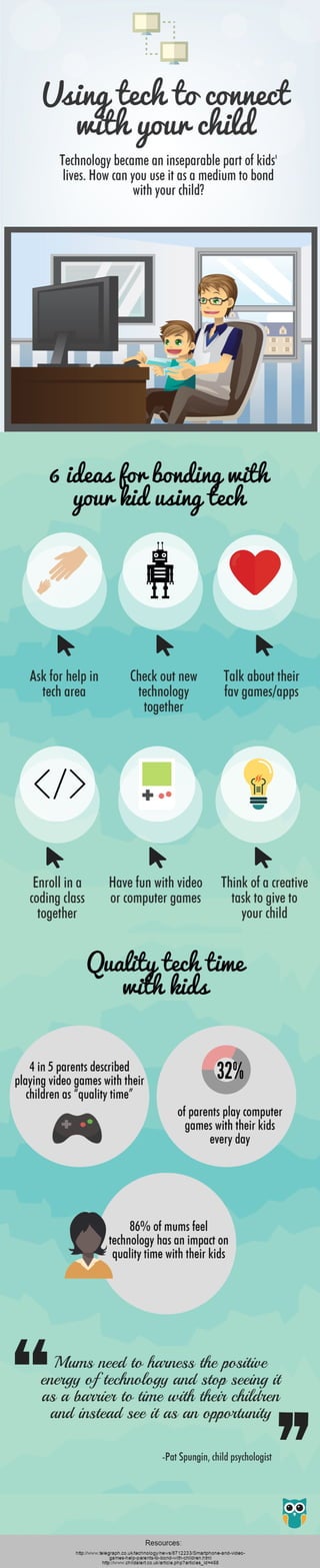Using tech to connect with your child