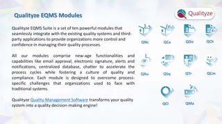 Quality System Module Best Enterprise Quality Management Software | PPTX