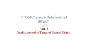 Qualiy Control of Drugs of Natural Origin.pdf