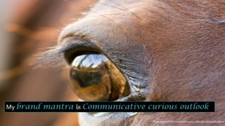 https://www.flickr.com/photos/40441865@N08/29378708110/
My brand mantra is Communicative curious outlook
 