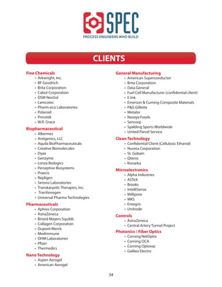 SPEC Process Engineering&Construction | PDF