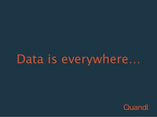 Quandl forex data