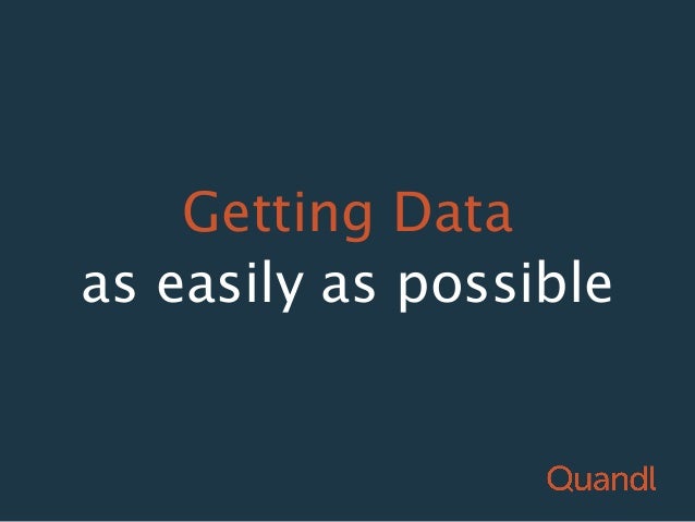 Quandl forex data