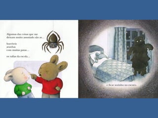 Quando me sinto... assustado