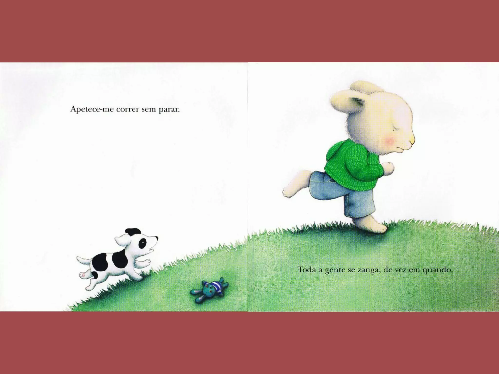 Quando me sinto... zangado