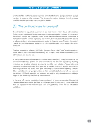 Quangos Examples Quangos | PDF