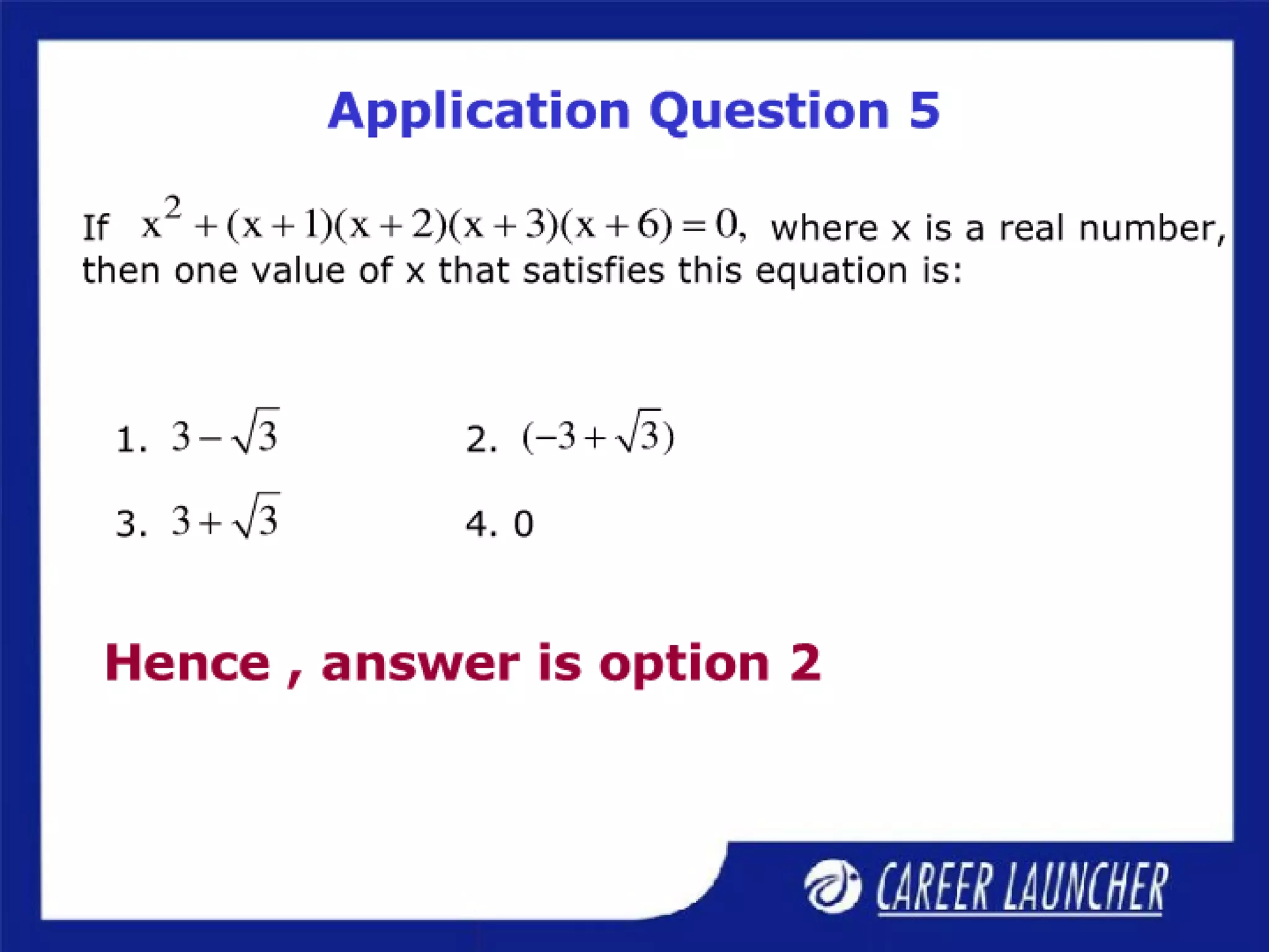 Quant Without Maths | PPT