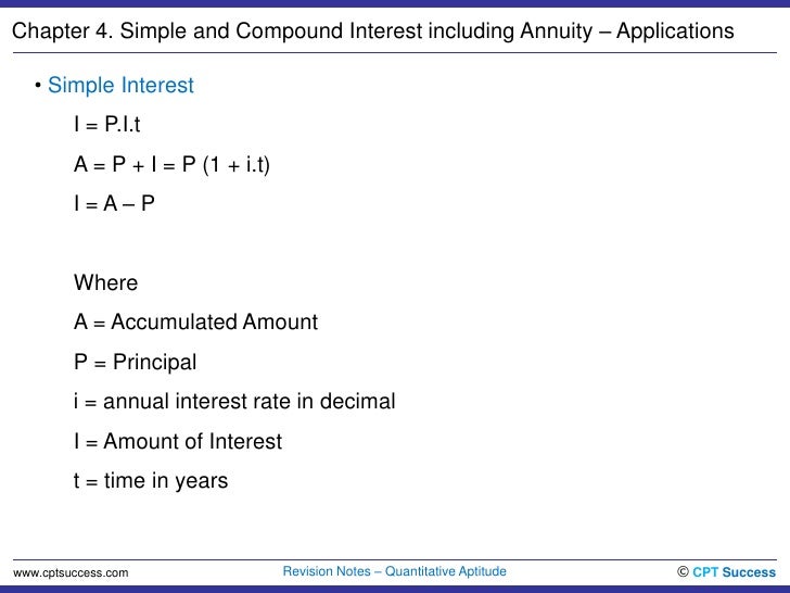 quant04 simple and compound