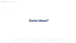 Some ideas?
QUANT IN CRYPTO LAND
 