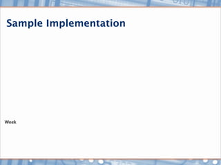 Sample Implementation
 