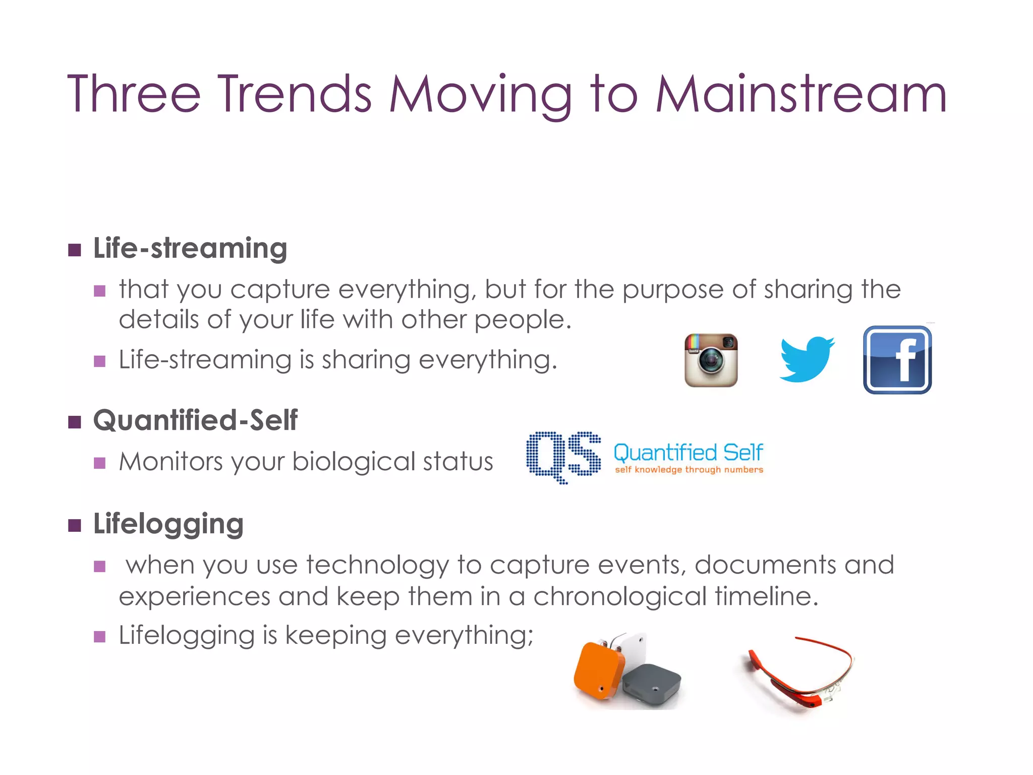 Harnessing the Data
n  Every day, events occur in a
business: Assets are used,
transactions take place and
employees move about.
n  Events constantly happen
and those events constantly
create data.
n  What if you could harness this
information and form new
insights to solve a business
challenge or drive
innovation?
n  The Internet of Things
technologies will make this
possible
 
