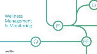 29
Wellness
Management
& Monitoring
 