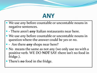 Not Any Example Quantifiers | PPTX
