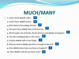Quantifiers | PPTX