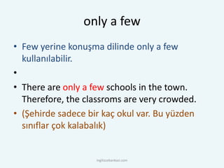 Only Few Quantifiers | PPTX