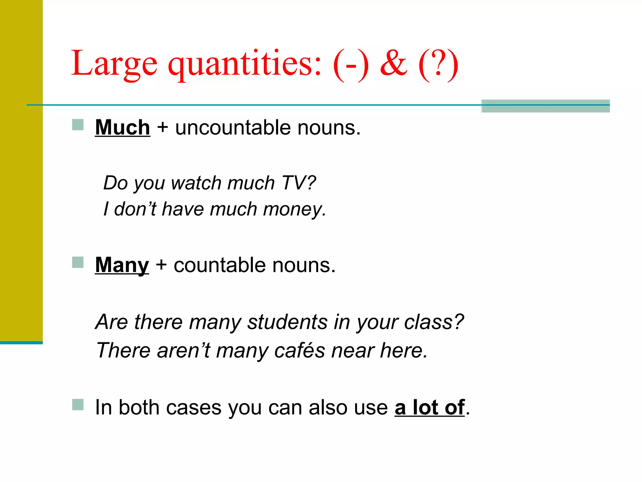 Quantifiers | PPT