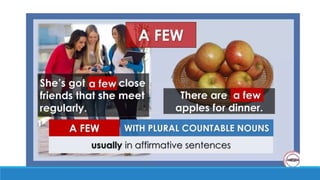 QUANTIFIERS FOR BASIC SUTUDENTS - ADULTS AND TEENS