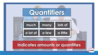 QUANTIFIERS FOR BASIC SUTUDENTS - ADULTS AND TEENS