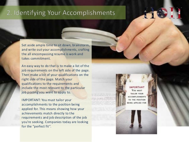 how to capture a hiring recruiter s attention quantifiable achievements